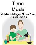 English-Swahili Time/Muda Children's Bilingual Picture Book