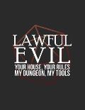 Lawful Evil: RPG Alignment Themed Mapping and Notes Note