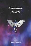 Adventure Awaits: Sci-Fi Notebook - Robot