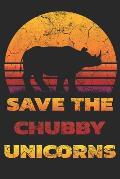 Save the Chubby Unicorns: ノートブック ジャーナル 日記 110ペ