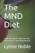 The MND Diet: Using nutrition to slow down the progression of neurodegeneration