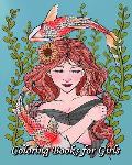 Coloring Books for Girls: Cute Princess and Mermaids
