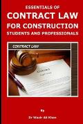 Essentials of Contract Law for Construction Students and Professionals