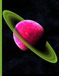 Pink Planet Saturn: Everyday Notebook