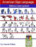 American Sign Language Biblical Coloring Book
