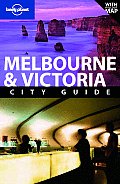 Lonley Planet Melbourne & Victoria City Guide With Pullout Map
