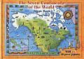Seven Continents of the World Jigsaw Book With Six 48 Piece Jigsaws