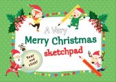 A Very Merry Christmas Sketchpad