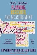 Public Relations Planning, Research, and Measurement