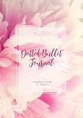 Dotted Bullet Journal: Medium A5 - 5.83X8.27 (Peony Flowers)