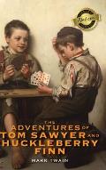 The Adventures of Tom Sawyer and Huckleberry Finn (Deluxe Library Edition)