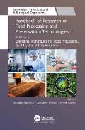 Handbook of Research on Food Processing and Preservation Technologies: Volume 5: Emerging Techniques for Food Processing, Quality, and Safety Assuranc
