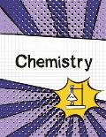 Chemistry Graph Paper Notebook: (Large, 8.5x11) 100 Pages, 4 Squares per Inch, Science Graph Paper Composition Notebook for Students