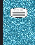 Classic Composition Notebook: (8.5x11) Wide Ruled Lined Paper Notebook Journal (Blue Gray) (Notebook for Kids, Teens, Students, Adults) Back to School