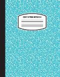 Classic Composition Notebook: (8.5x11) Wide Ruled Lined Paper Notebook Journal (Sky Blue) (Notebook for Kids, Teens, Students, Adults) Back to Schoo