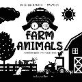 I See Farm Animals: Bilingual (English / Korean) (영어 / 한국어) A Newborn Black & White Baby Book (High-Con
