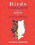 Bird Coloring Book For Adults: A Mandala Coloring Book Of Birds For Stress Relief And Relaxation