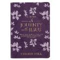 A Journey with Jesus 365 Devotions for Women, Purple Floral Faux Leather Flexcover