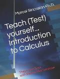 Teach (Test) yourself...Introduction to Calculus: Theory and Tests with Step by Step Solutions