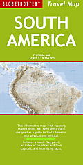 Globetrotter South America Travel Map