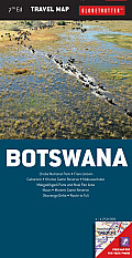 Botswana Travel Map 7th Edition