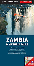 Zambia & Victoria Falls Travel Map