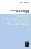 Finance and Sustainability: Towards a New Paradigm? A Post-Crisis Agenda