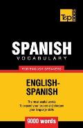 Spanish vocabulary for English speakers - 9000 words