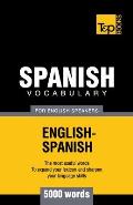 Spanish vocabulary for English Speakers - 5000 words