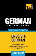 German vocabulary for English speakers - 3000 words