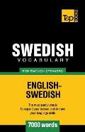 Swedish vocabulary for English speakers - 7000 words