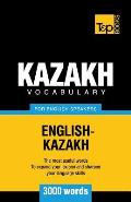 Kazakh vocabulary for English speakers - 3000 words