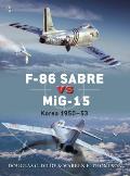 F 86 Sabre vs MiG 15 Korea 1950 53