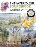 The Watercolour Sourcebook: 60 Inspiring Pictures to Transfer and Paint with Full-Size Outlines