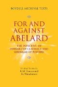 For and Against Abelard: The Invective of Bernard of Clairvaux and Berengar of Poitiers