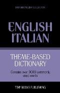 Theme-based dictionary British English-Italian - 9000 words
