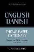 Theme-based dictionary British English-Danish - 5000 words