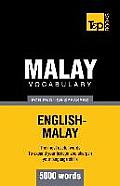 Malay vocabulary for English speakers - 5000 words
