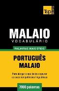 Vocabul?rio Portugu?s-Malaio - 7000 palavras mais ?teis