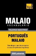 Vocabul?rio Portugu?s-Malaio - 5000 palavras mais ?teis