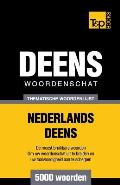 Thematische woordenschat Nederlands-Deens - 5000 woorden