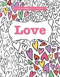 Completely Calming Colouring Book 2: Love