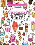 Gorgeous Colouring For Girls - Cupcakes & Sweet Treats