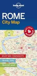 Lonely Planet Rome City Map 1