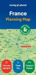 Lonely Planet France Planning Map 2