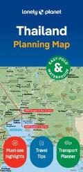 Lonely Planet Thailand Planning Map 2