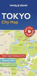 Lonely Planet Tokyo City Map 2