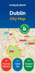 Lonely Planet Dublin City Map 2