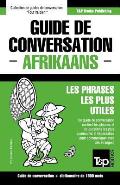 Guide de conversation Fran?ais-Afrikaans et dictionnaire concis de 1500 mots