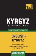 Kyrgyz vocabulary for English speakers - 7000 words